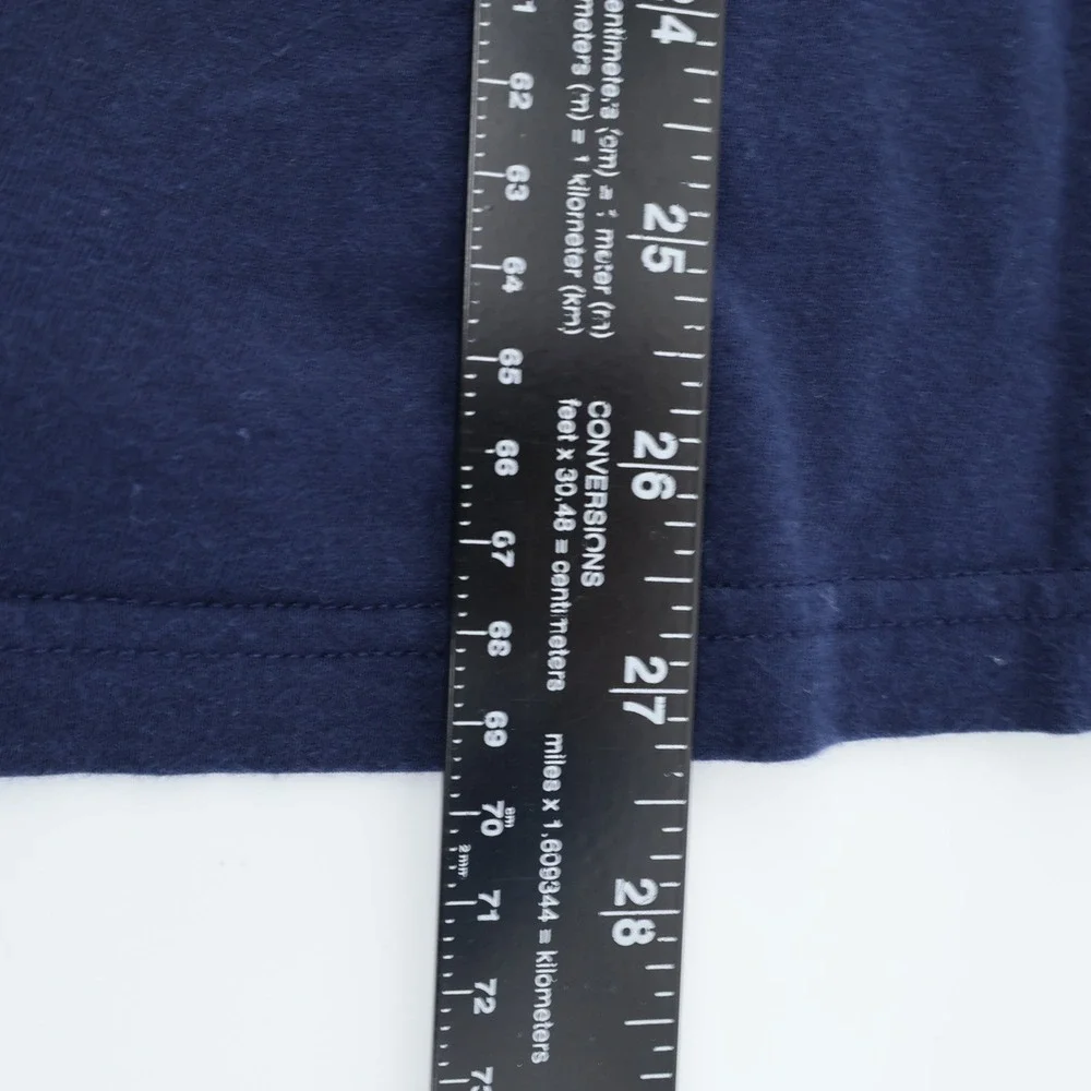 Polo Ralph Lauren Men Classic Fit V Neck Short Sleeve Navy Blue‎ T Shirt L